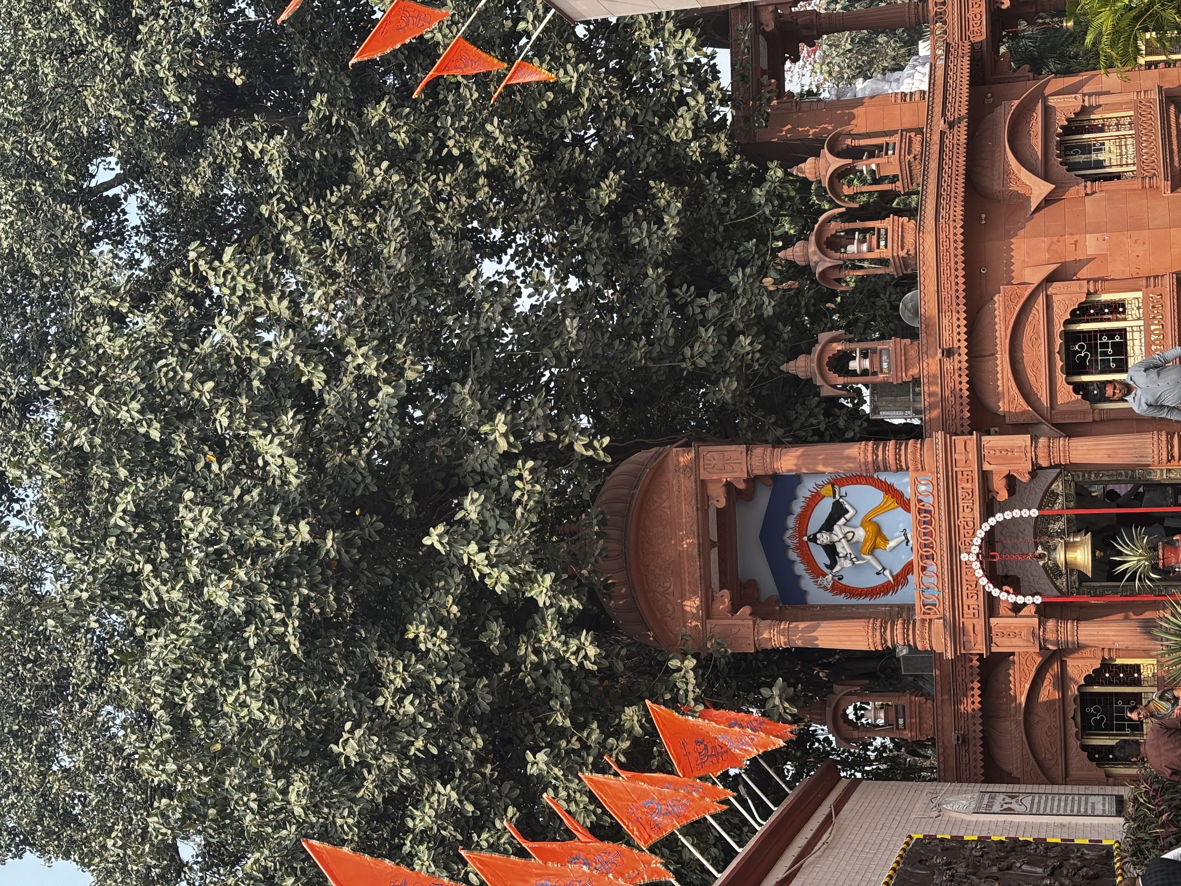 Trivati Nath Temple Bareilly From inside premises