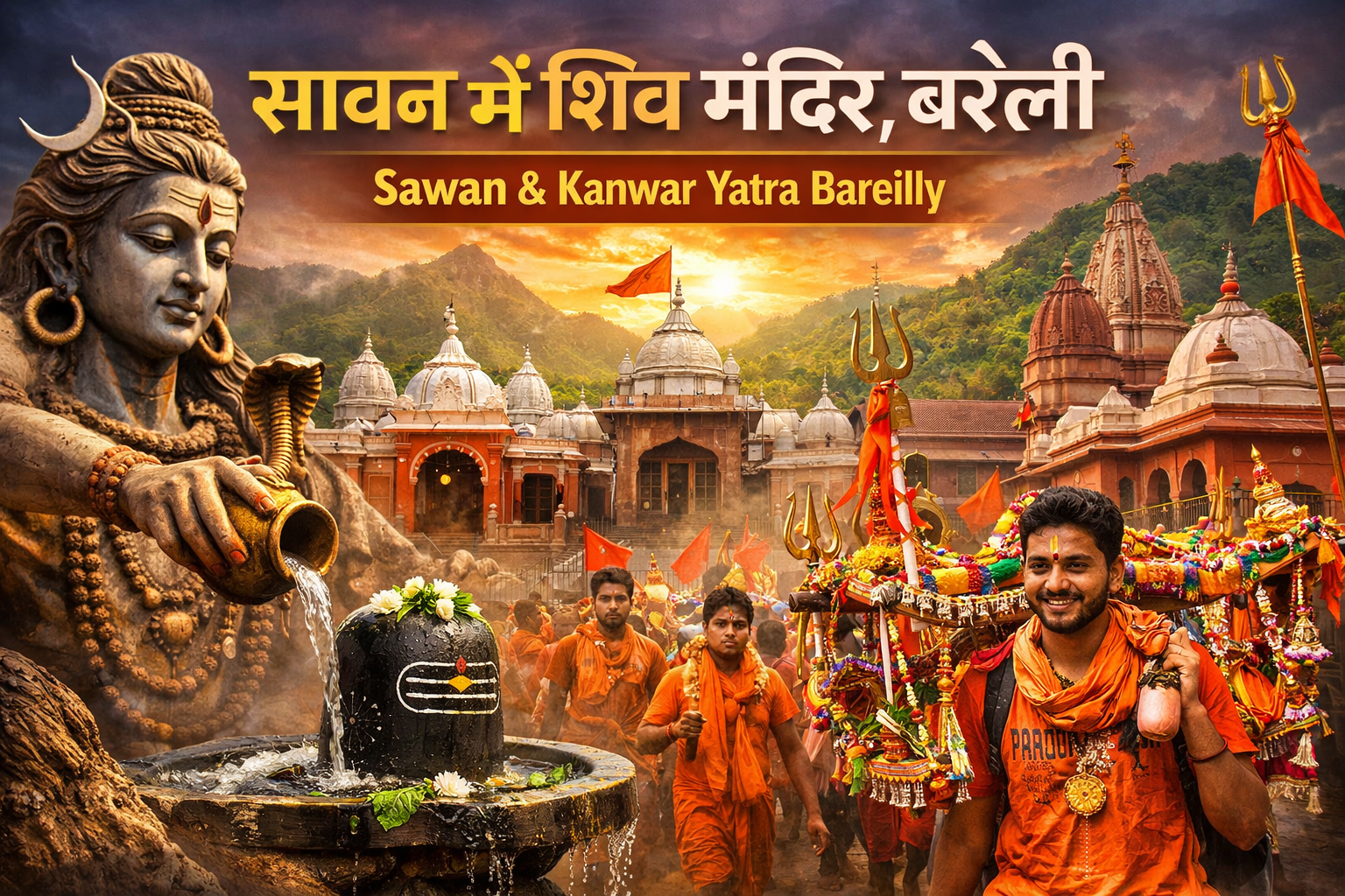 सावन में बरेली के मंदिरों में दर्शन का महत्व | Sawan Shiv Temple Guide Bareilly